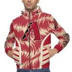 arizona diamondbacks dynamic heat wave red windbreaker jacket best selling