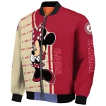 arizona diamondbacks minnie mouse red bomber jacket best selling