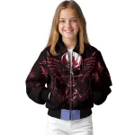 arizona diamondbacks skull bite red black bomber jacket best selling