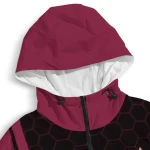 arizona state sun devils grid streak maroon black windbreaker jacket best selling