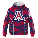 arizona wildcats dynamic heat wave red windbreaker jacket best selling