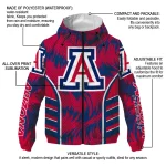 arizona wildcats dynamic heat wave red windbreaker jacket best selling