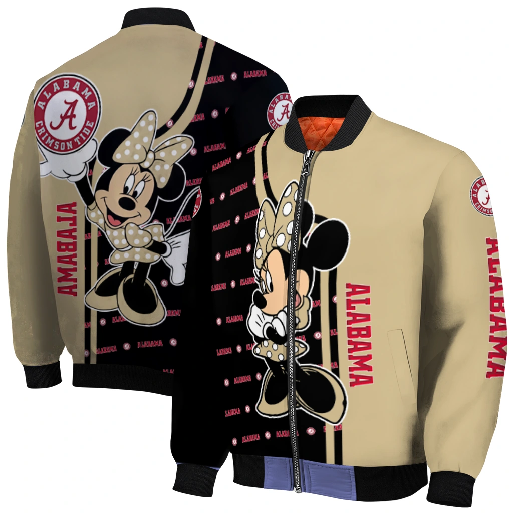 army black knights minnie mouse gold bomber jacket best selling army black knights minnie mouse gold bomber jacket best selling