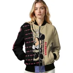 army black knights minnie mouse gold bomber jacket best selling