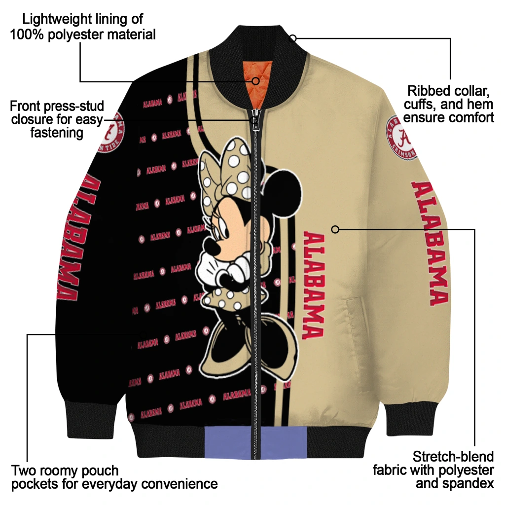 army black knights minnie mouse gold bomber jacket new arrival army black knights minnie mouse gold bomber jacket new arrival