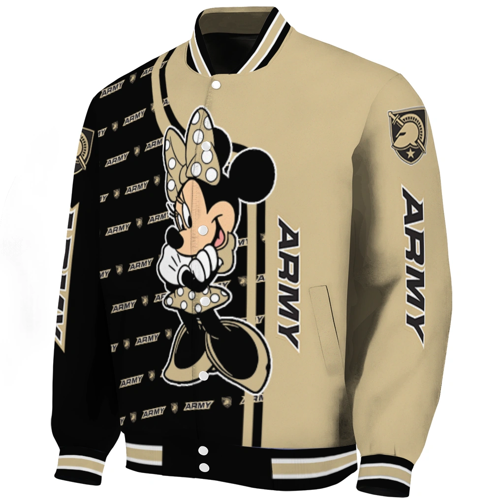 army black knights minnie mouse gold varsity jacket best selling army black knights minnie mouse gold varsity jacket best selling