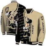 army black knights minnie mouse gold varsity jacket best selling