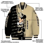 army black knights minnie mouse gold varsity jacket best selling