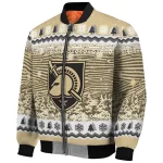 army black knights snowy pines gold bomber jacket best selling