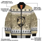army black knights snowy pines gold bomber jacket best selling