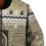 army black knights snowy pines gold bomber jacket best selling