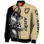 army black knights spooky grin gold bomber jacket best selling