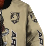 army black knights spooky grin gold bomber jacket best selling