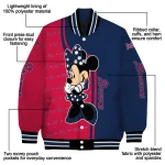 atlanta braves minnie mouse navy varsity jacket best selling