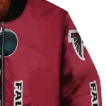 atlanta falcons mickey mouse red bomber jacket best selling