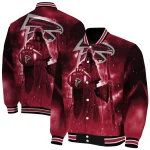 atlanta falcons shadow reaper red varsity jacket best selling