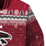 atlanta falcons snowy pines red varsity jacket best selling