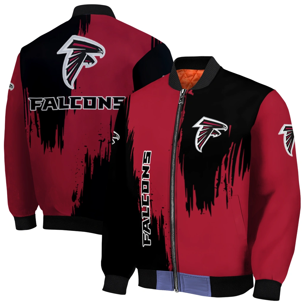 atlanta falcons urban mark red bomber jacket best selling atlanta falcons urban mark red bomber jacket best selling
