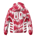atlanta hawks dynamic heat wave red windbreaker jacket best selling