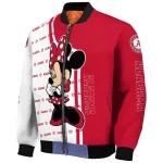 atlanta hawks minnie mouse red bomber jacket best selling