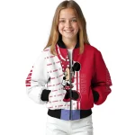 atlanta hawks minnie mouse red bomber jacket best selling