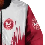 atlanta hawks urban mark red bomber jacket best selling