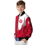 atlanta hawks urban mark red bomber jacket best selling
