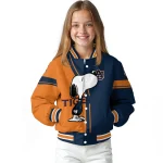 auburn tigers snoopy attitude navy blue varsity jacket best selling