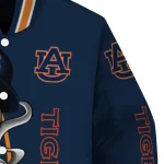 auburn tigers spooky grin navy blue varsity jacket best selling