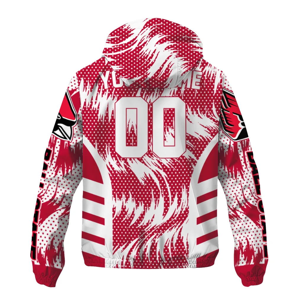 ball state cardinals dynamic heat wave red windbreaker jacket fashion forward ball state cardinals dynamic heat wave red windbreaker jacket fashion forward