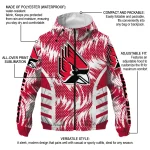 ball state cardinals dynamic heat wave red windbreaker jacket best selling