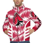 ball state cardinals dynamic heat wave red windbreaker jacket best selling