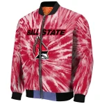 ball state cardinals dynamic rings red bomber jacket best selling