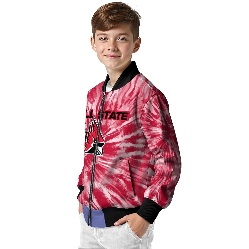 ball state cardinals dynamic rings red bomber jacket trendy ball state cardinals dynamic rings red bomber jacket trendy