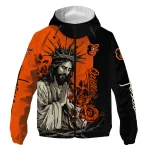 baltimore orioles jesus roses orange black windbreaker jacket best selling