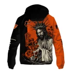 baltimore orioles jesus roses orange black windbreaker jacket best selling