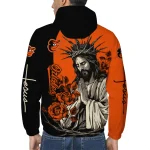 baltimore orioles jesus roses orange black windbreaker jacket best selling