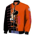 baltimore orioles minnie mouse orange bomber jacket best selling