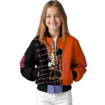 baltimore orioles minnie mouse orange bomber jacket best selling