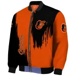 baltimore orioles urban mark orange bomber jacket best selling