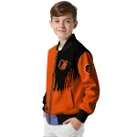 baltimore orioles urban mark orange bomber jacket best selling
