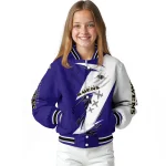 baltimore ravens ripped bolt purple white varsity jacket best selling