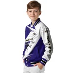 baltimore ravens ripped bolt purple white varsity jacket best selling