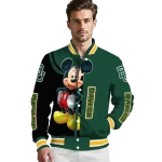 baylor bears mickey mouse green varsity jacket best selling