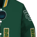 baylor bears mickey mouse green varsity jacket best selling