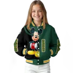 baylor bears mickey mouse green varsity jacket best selling