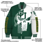 baylor bears skull outline green white varsity jacket best selling