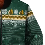 baylor bears snowy pines green bomber jacket best selling