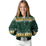 baylor bears snowy pines green bomber jacket best selling