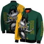 baylor bears spooky grin green bomber jacket best selling